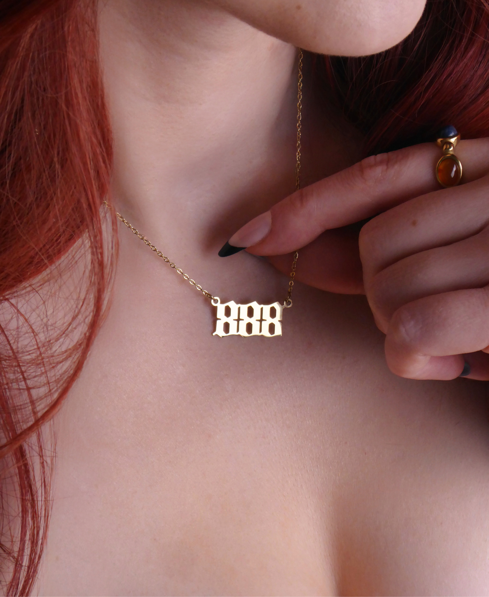 888 Angel Number Necklace