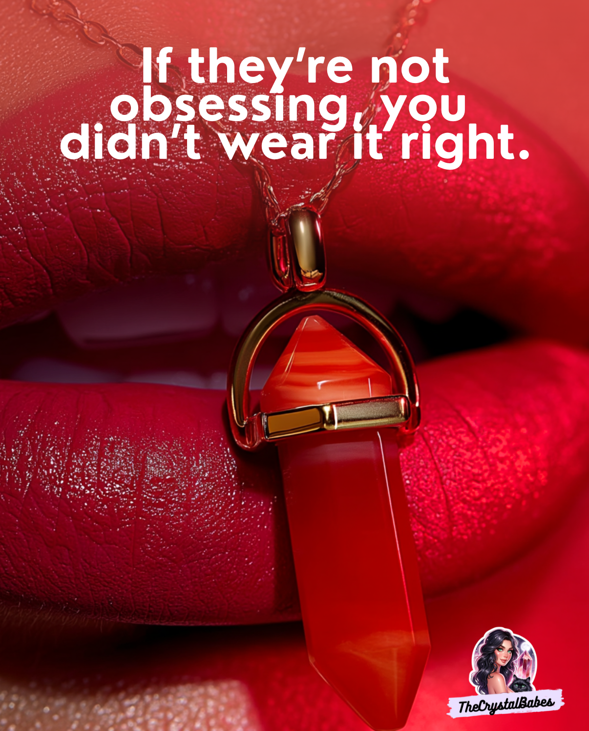 The Bad B*tch Carnelian Necklace 🔥